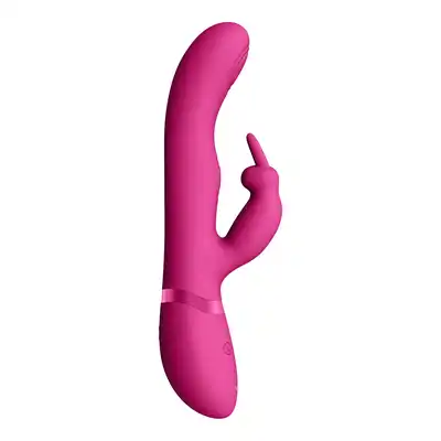 May - Pulse-Wave &amp; C-spot &amp; G-Spot Rabbit - Pink
