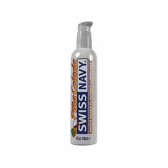Swiss Navy - Pina Colada 118ml - lubrykant smakowy marki premium w dużej pojemności! Na bazie wody 