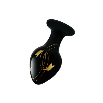 SECRET KISSES 3.5" HANDBLOWN GLASS PLUG