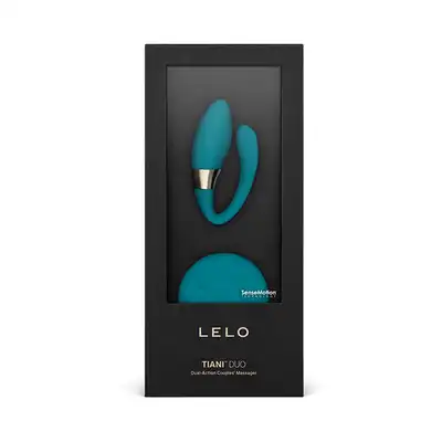 Lelo - Tiani Duo. Ekskluzywny wibrator dla par sterowany za pomocą pilota. Głębokie wibracje i podwójna przyjemność w jednym małym urządzeniu