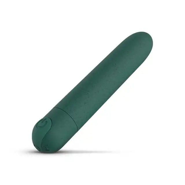 Glov - Saga Bullet Vibrator. Ekologiczny mini wibrator wykonany z recyklingowanego ABSu. Klasyczny kształt w eko wydaniu