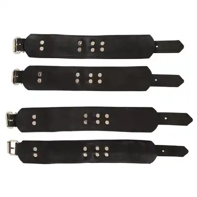 Leather bed cuff