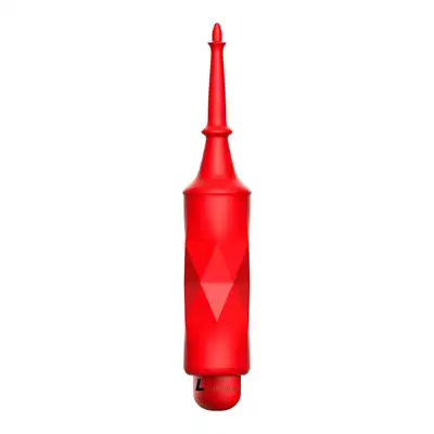Circe - ABS Bullet With Sleeve - 10-Speeds - Red