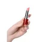 A-Toys - Lipstick Vibe Red. Mini wibrator w kształcie klasycznej szminki do ust. Zmień zabawę na tryb incognito i bądź zawsze gotowa na swoje zachcianki