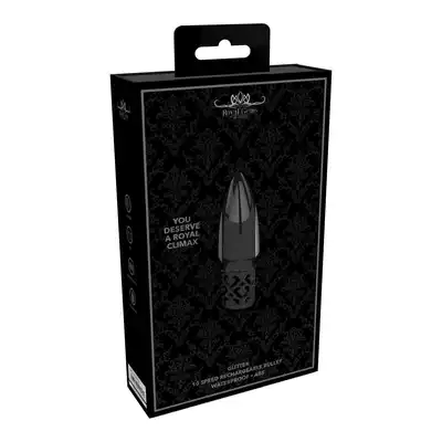 Glitter - Rechargeable ABS Bullet - Gunmetal