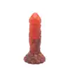 Kiotos Monstar - Beast 40. Penis smoka z łuskami. Niezwykłe dildo 19 cm długości, 4,8 cm średnicy