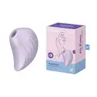 Satisfyer - Pearl Diver Violet. Stymulator łechtaczki w kształcie delikatnej muszelki. 11 trybów pulsacji i 12 wibracji 