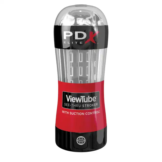 PDX Elite - ViewTube See-Thru Stroker. Zupełnie przezroczysty masturbator w kubeczku. Mistrzowska stymulacja wizualna połączona ze stymulującymi wypustkami. Osiągnij kulminację stymulacji