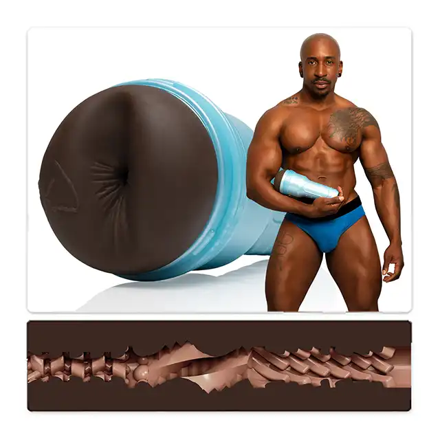 Fleshjack Boys - Max Konnor Overdrive. Masturbator klasy premium w poręcznym kubeczku. Świetne odwzorowanie anusa Maxa, realizm klasy światowej