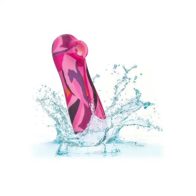 Calexotics - Suck Buddy. Wibrator ciśnieniowy z 10 funkcjami orgazmicznej przyjemności. Jedyny w swoim rodzaju design i specjalnie wyprofilowana końcówka do stymulacji łechtaczki