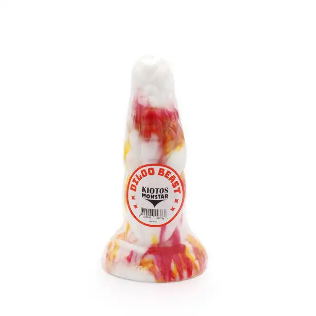 Kiotos Monstar - Beast 8. Mięsiste dildo bestii z gadzimi łuskami o długości 20,5 cm i średnicy 6,5 cm 