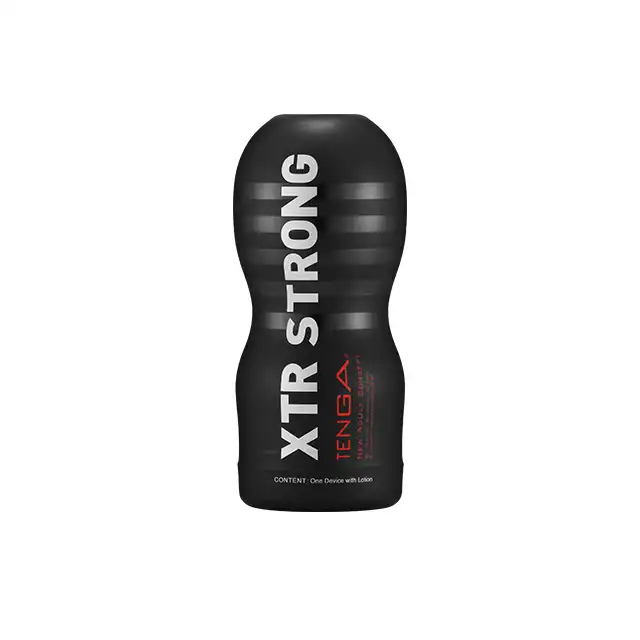Tenga - Original Vacuum Cup Extra Strong. Masturbator  w ultra wygodnym kubeczku. Wyjątkowo mocny materiał idealnie stymuluje całego członka. Poznaj najsilniejszą stymulację Tengi.