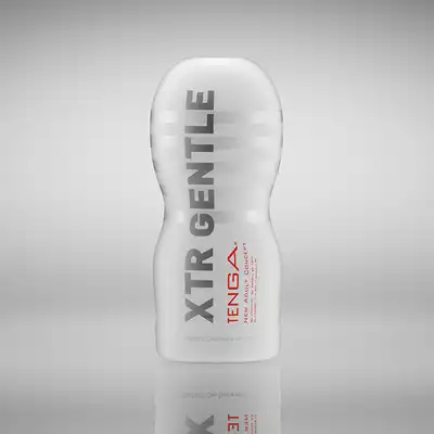 Tenga - Original Vacuum Cup Extra Gentle. Masturbator wielokrotnego użytku w ultra wygodnym kubeczku. Wyjątkowo delikatny materiał idealnie stymuluje całego członka. Zanurz się w jego wykwintnym uścisku.