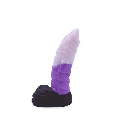 Kiotos Monstar - Beast 53. Smocze dildo z łuskami. Świetna tekstura. 24,5 cm długości, 6 cm średnicy