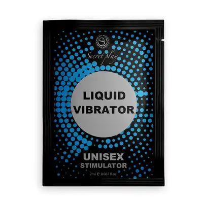 Secret Play - Liquid Vibrator. Saszetka płynnego wibratora. Żel intymny wywołujący efekt mrowienia i fale wibracji