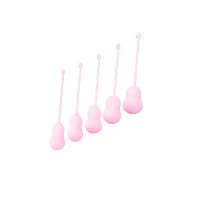 Toyfa - Floretta Tulips. Zestaw progresywnych kulek waginalnych, który pozwoli Ci na całkowicie komfortowy trening mięśni kegla. Wypróbuj naturalne wzmocnienie orgazmów
