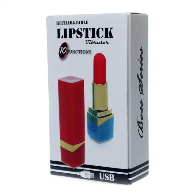 Boss Series - Lipstic Vibrator. Dyskretny i wydajny wibrator w kształcie szminki. Smukły, stylowy i zawsze gotowy na przygodę.