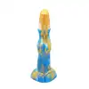 Kiotos Monstar - Beast 19. Niezwykłe dildo. Penis kosmity, unikalne żłobienia. 25 cm długości, 6 cm średnicy 
