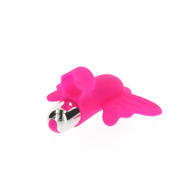 Toy Joy - Butterfly Pleaser Rechargeable. Wibrator na palec w kształcie motylka. Różnorodna stymulacja. 7 trybów wibracji 