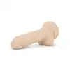 Real Fantasy - Quentin Realistic Dildo. Realistyczne silikonowe dildo z przyssawką. Hipoalergiczny materiał silexpan. 24 cm długości, 4,5 cm średnicy
