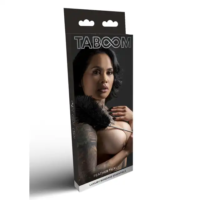 Taboom - Feather Tickler. Piórko do drażnienia zmysłów Twojego partnera. Idealny produkt do podniecającej gry wstępnej