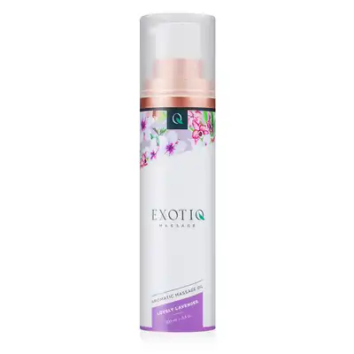 Exotiq - Massage Oil Sensual Lovely Lavender. Płynny olejek do masażu o subtelnym zapachu lawendy