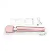 Le Wand - Petite Massager Rose Gold. Magiczna różdżka w eleganckim odcieniu różowego złota. 10 prędkości, 6 trybów wibracji. 