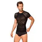 Obsessive - T102 koszulka S/M/L - półprzezroczysta koszulka z elastycznej i miękkiej dzianiny. Podkreśli ciało 