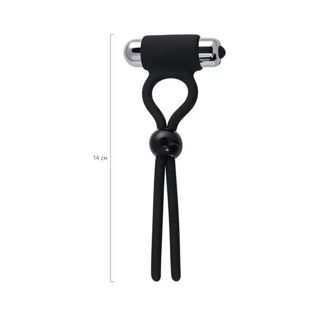 A-Toys - Erection Enchancing Lasso Ect. W pełni regulowany ring na penisa z wibrującym pociskiem. Stymulacja wibracjami i wydłużenie stosunku