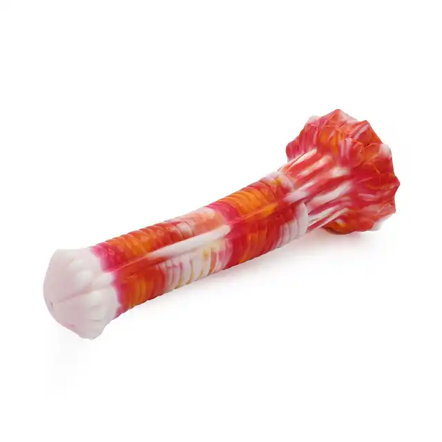 Kiotos Monstar - Beast 9. Dildo w kształcie penisa pierzastej bestii z wyraźną główką. 27 cm długości i 5,5 cm średnicy