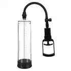 Boss Series - Powerpump Max Black &amp; Clear. Przezroczysta pompka do penisa. Wspomaga jego powiększenie i uwrażliwienie 