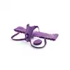 Fantasy For Her - G-Spot Butterfly Strap-On - elastyczny pas z wibratorem do punktu G. Baw się w domu i na mieście! 