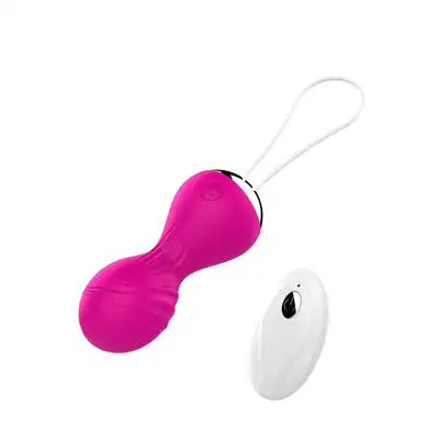 Bseries - Vibrating Kegel Balls Pink. Wibrujące kulki gejszy na pilota. Super stymulacja połączona z treningiem mięśni kegla