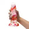 Kiotos Monstar - Beast 3 Dildo. Penis potwora o stymulujących wypustkach i prążkowaniach, 7 cm średnicy