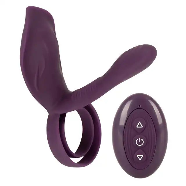 Couples Choice - RC Couples Vibrator 2. Niesamowity wibrator dla Par. Stymuluje łechtaczkę, punkt G, penisa oraz jądra. Nowe doznania podczas penetracji. 