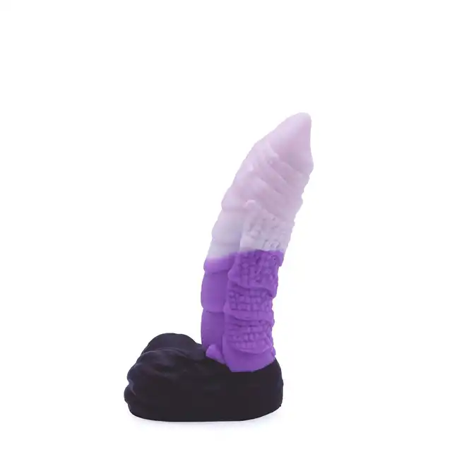 Kiotos Monstar - Beast 53. Smocze dildo z łuskami. Świetna tekstura. 24,5 cm długości, 6 cm średnicy