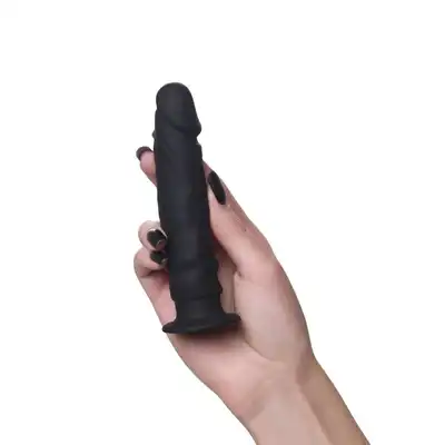 A-Toys - Arkn. Realistyczne dildo analne z mocną przyssawką. Analna przyjemność zamknięta w 14cm