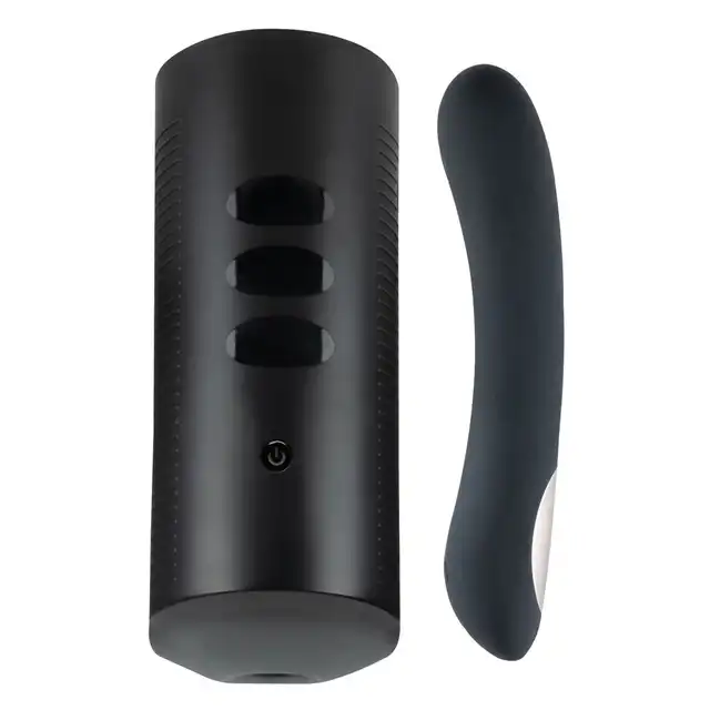 Kiiroo - Titan &amp; Pearl 2 Couple Set. Zestaw dla par na odległość, wibrator i masturbator z funkcją interaktywnego dotyku