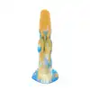 Kiotos Monstar - Beast 19. Niezwykłe dildo. Penis kosmity, unikalne żłobienia. 25 cm długości, 6 cm średnicy 