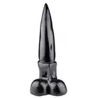 Kiotos Monstar - Kangaroo. Dildo w kształcie penisa kangura z wyraźnymi jądrami. 33 cm długości, 7 cm średnicy i solidna podstawa