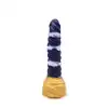 Kiotos Monstar - Beast 37. Spiralnie prążkowane dildo unikalnej bestii. 23,5 cm długości oraz 4 cm średnicy