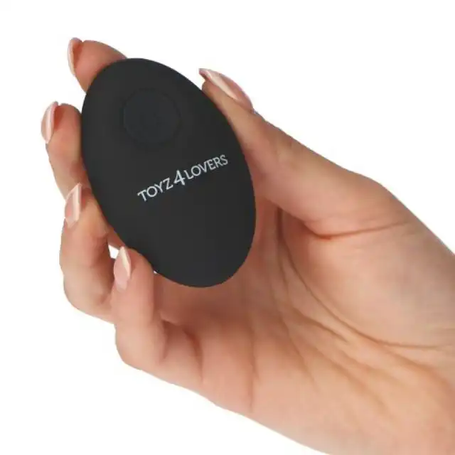 Elys - Anal Convex P Spot. Wibrujący stymulator prostaty o ergonomicznym kształcie, 9 funkcji wibracji sterowane pilotem