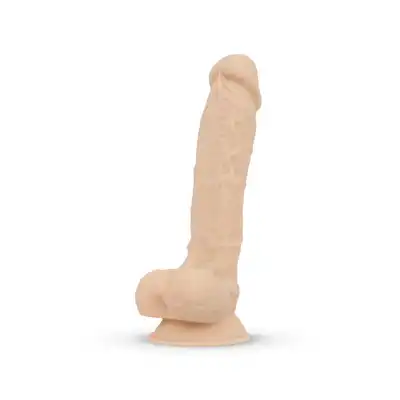 Real Fantasy -Conrad Electric Realistic USB. Realistyczny wibrator z przyssawką. Unikalny materiał Silexpan. 20 cm długości, 4,5 cm średnicy