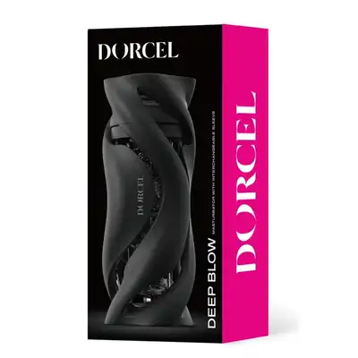 Dorcel - Deep Blow. Zupełnie wyjątkowy nowoczesny masturbator męski. Ergonomiczna obudowa i wymienny ultra miękki rękaw stymulujący
