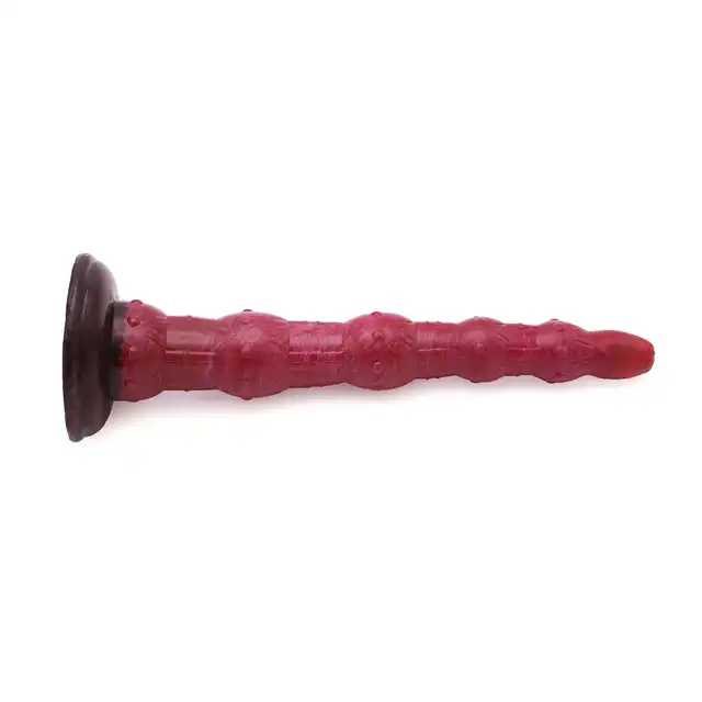 Kiotos Monstar - Beast 45. Mega długie zwierzęce dildo z 4 zgrubieniami. 37,5 cm długości, 5,7 cm średnicy