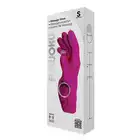 Fukuoku - Glove Massage Pink S. Niesamowita wibrująca rękawiczka. 5 wibrujących zakończeń. Multum rozwiązań!