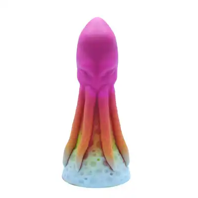 Kiotos Monstar - Beast 54. Wielkie dildo w kształcie ośmiornicy. 29 cm długości, 8 cm średnicy