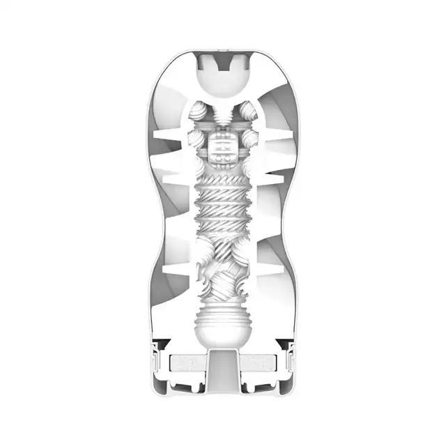 Tenga - Air Flow Cup Gentle. Masturbator w kubeczku z technologią komór powietrznych. Przyjemne ssanie 