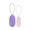 Luv Egg - Paars Purple XL. Wibrujące silikonowe jajeczko o długości 8 cm sterowane przez pilota. 3 tryby i 7 intensywności wibracji
