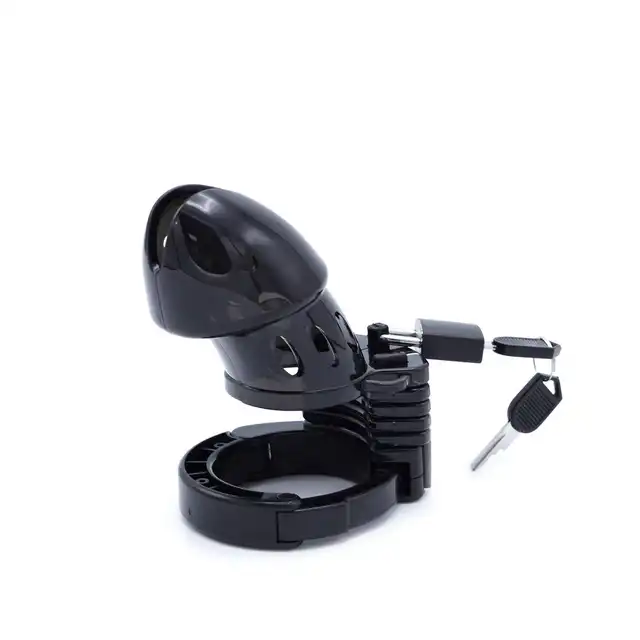 Oproducts - Plastic Adjustable Chasity Device. Lekka klatka na penisa o regulowanej średnicy 